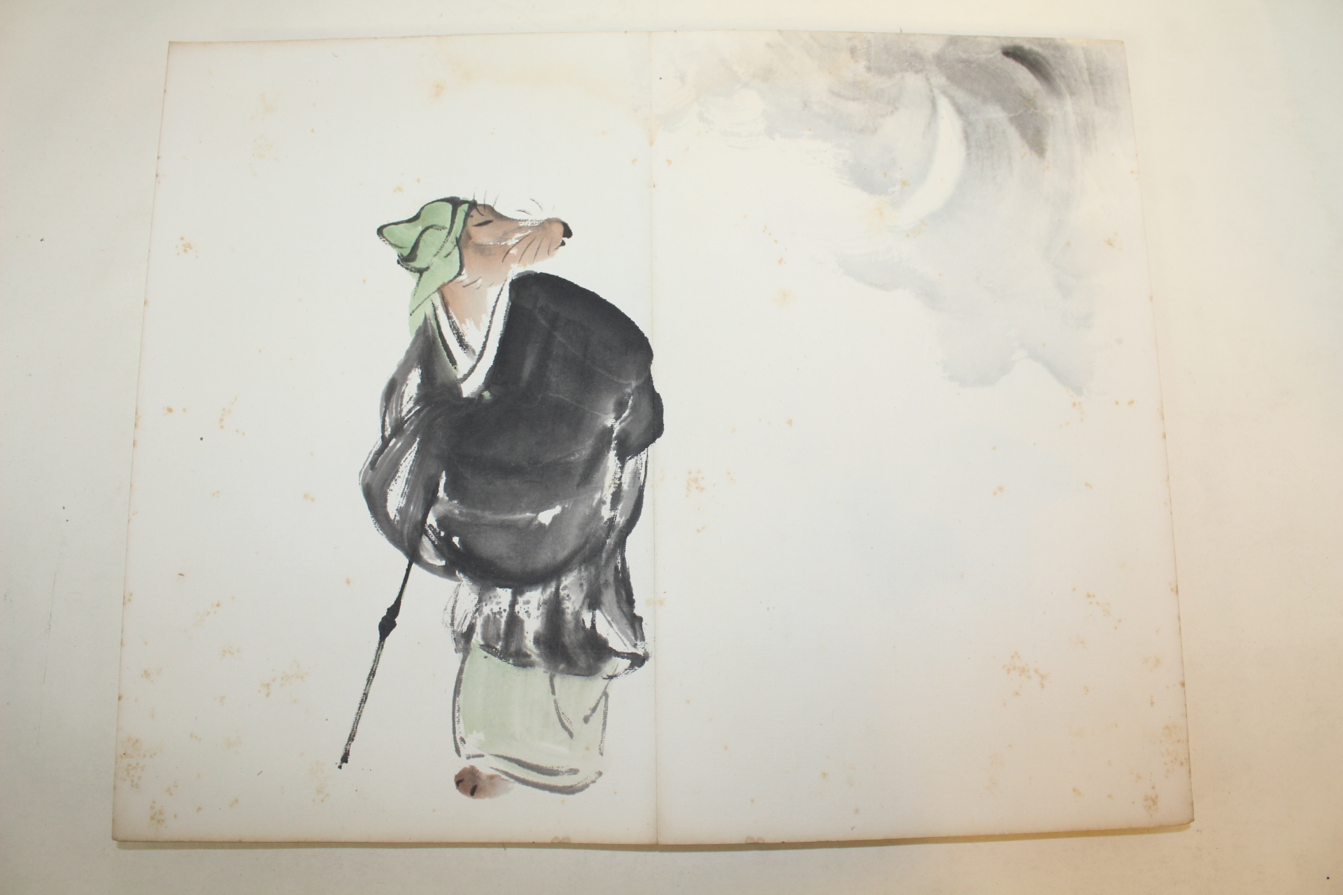 1932년(소화임신년)작가의 작품인 그림화첩 27장 (추가사진)