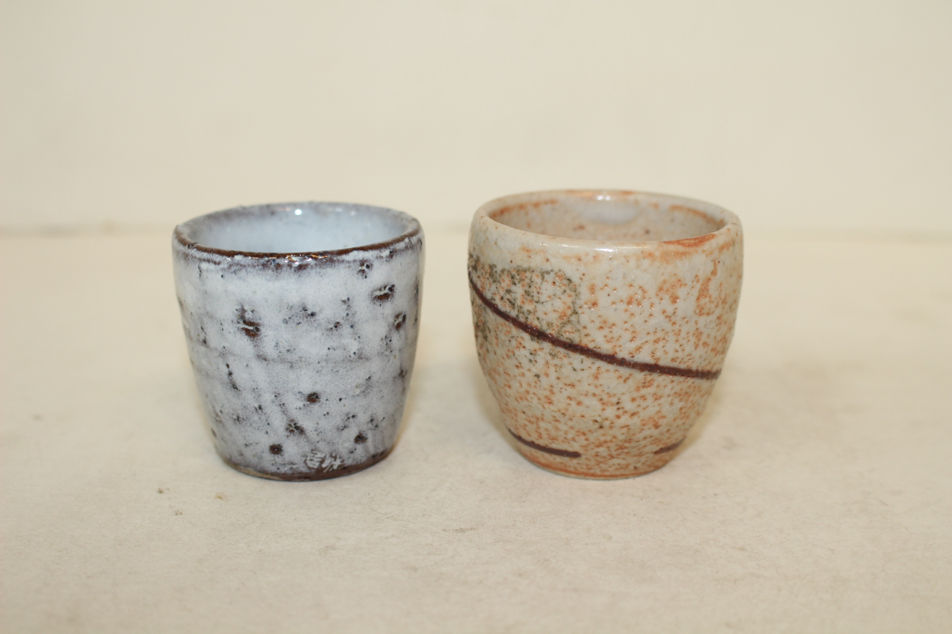 분청자 잔 2점