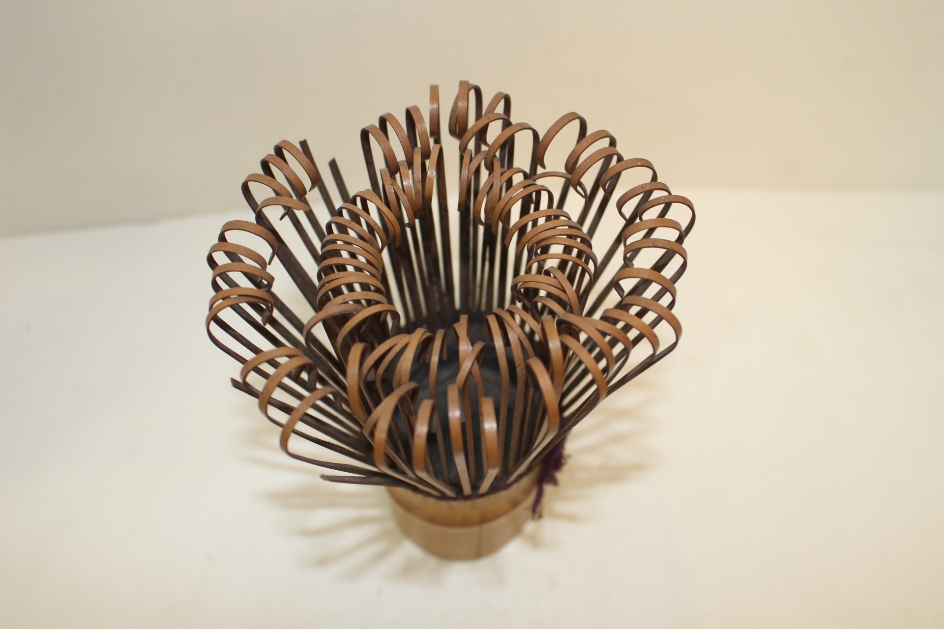 대나무로된 말차솔 장식품