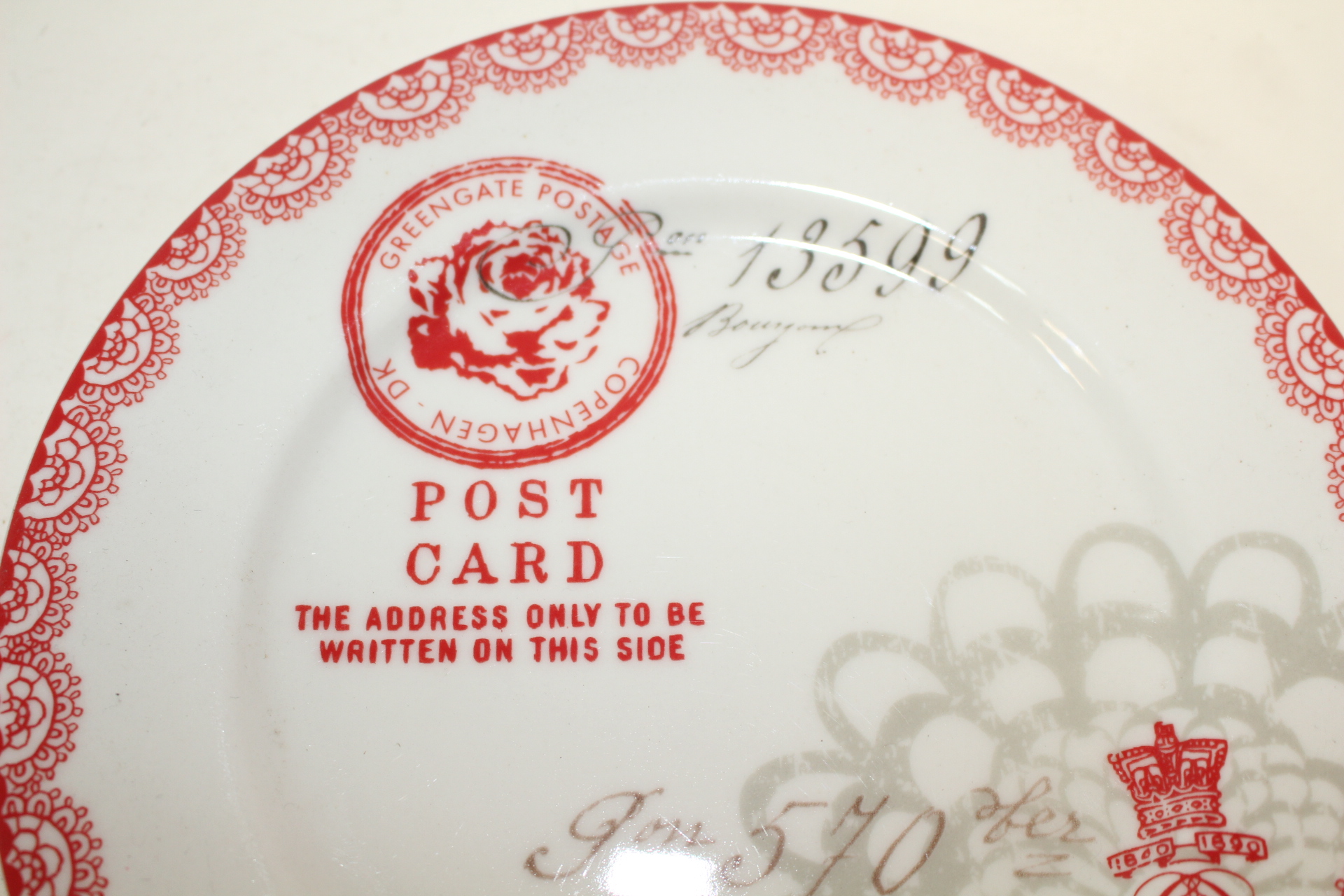 유럽산 포스트카드 완