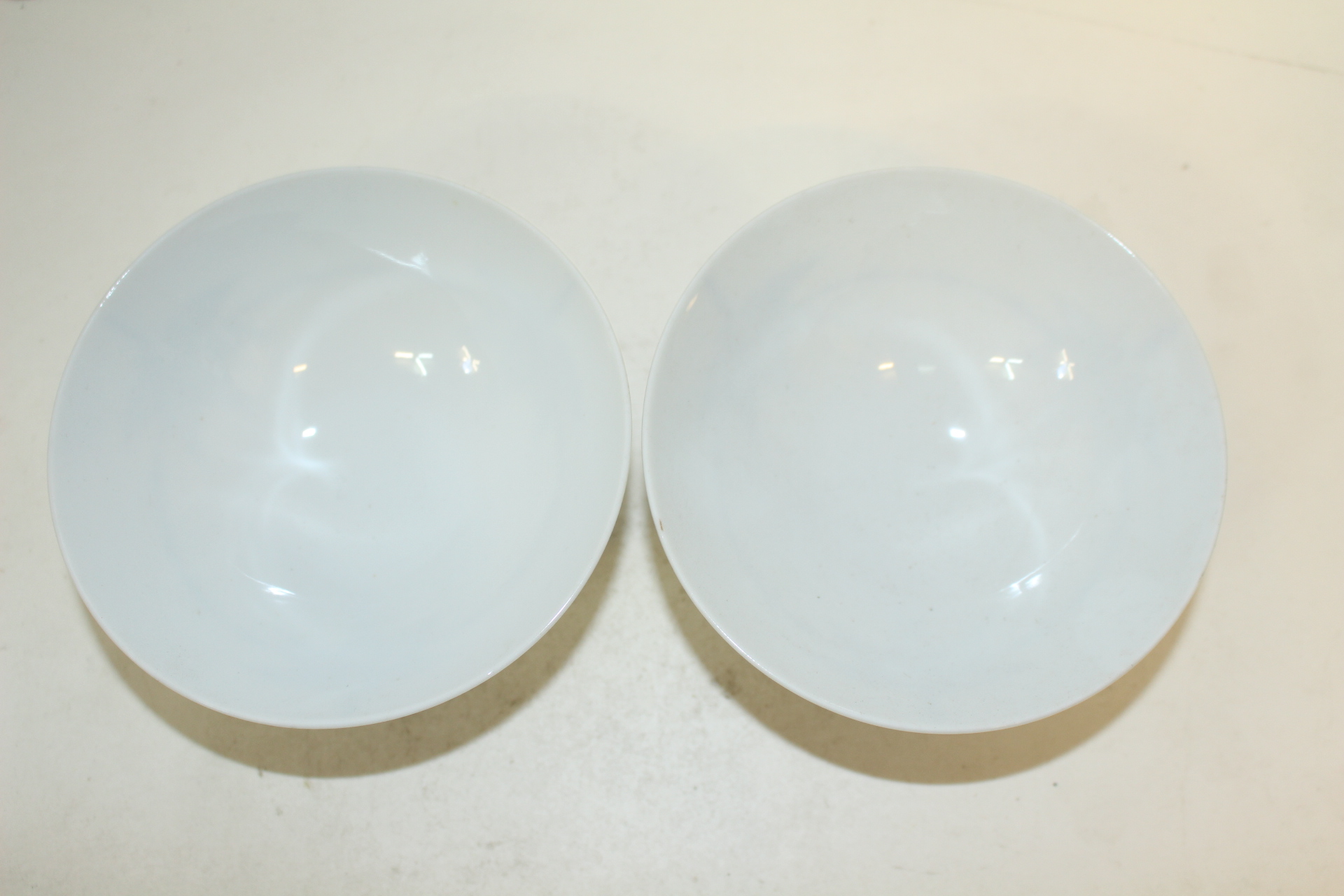 청화백자 화문 자완 2점