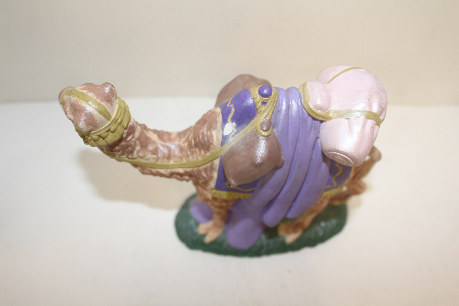 외국산 도자기 낙타 조각상