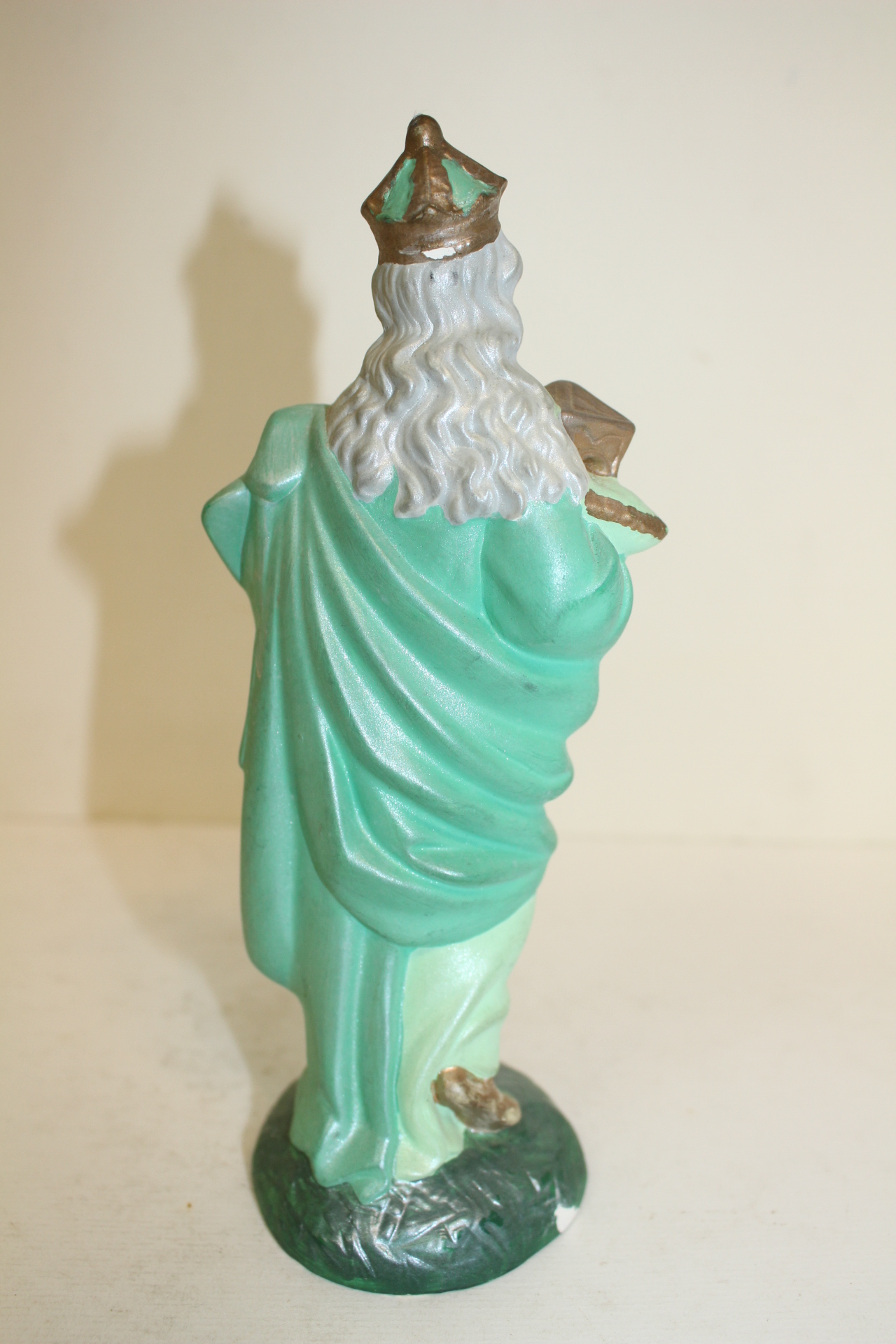 외국산 도자기 예수 조각상