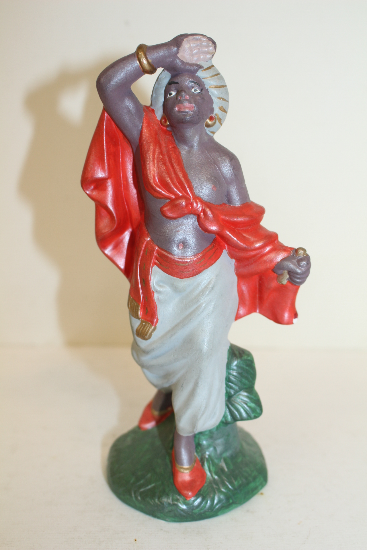 외국산 도자기 인물 조각상