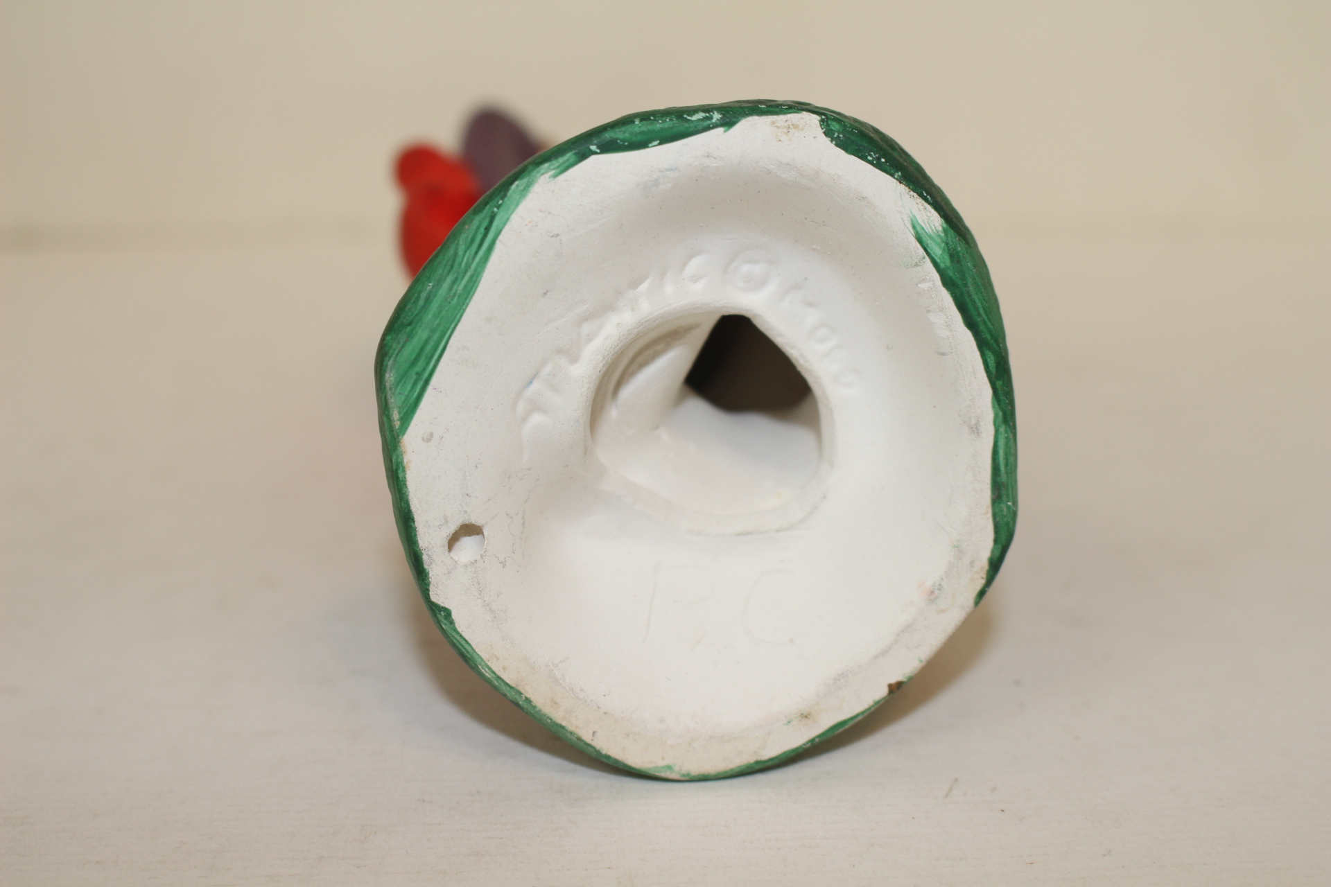 외국산 도자기 인물 조각상