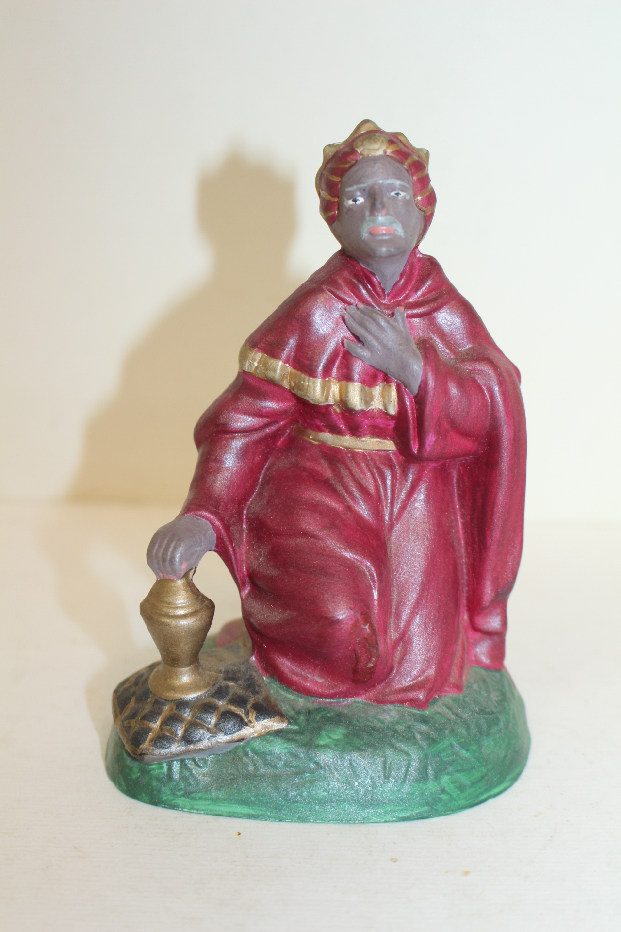 외국산 도자기 인물 조각상