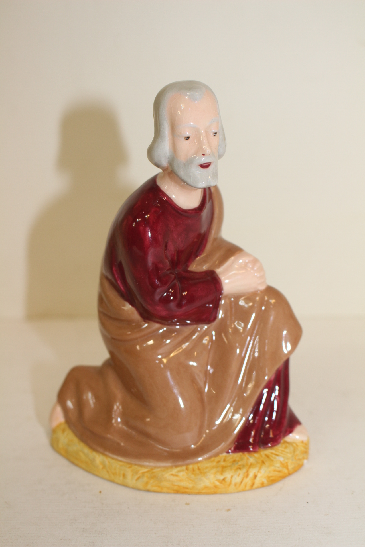 외국산 도자기 예수 조각상