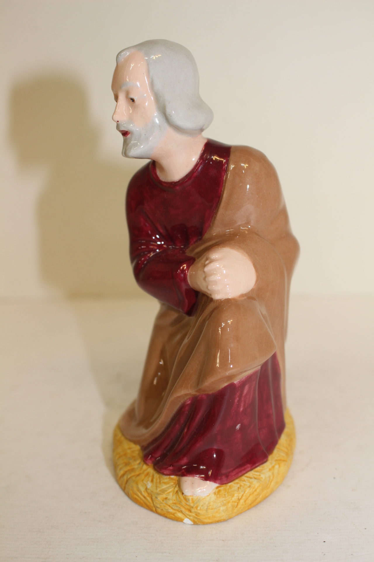 외국산 도자기 예수 조각상