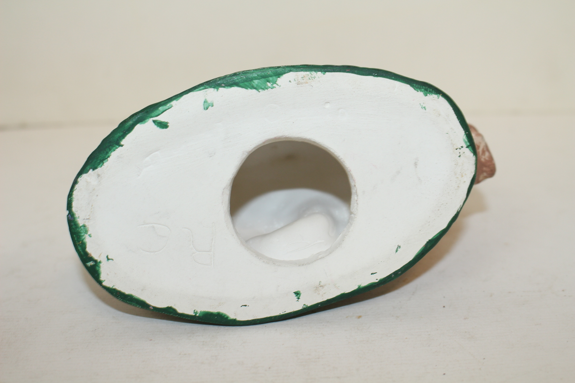 외국산 도자기 낙타 조각상