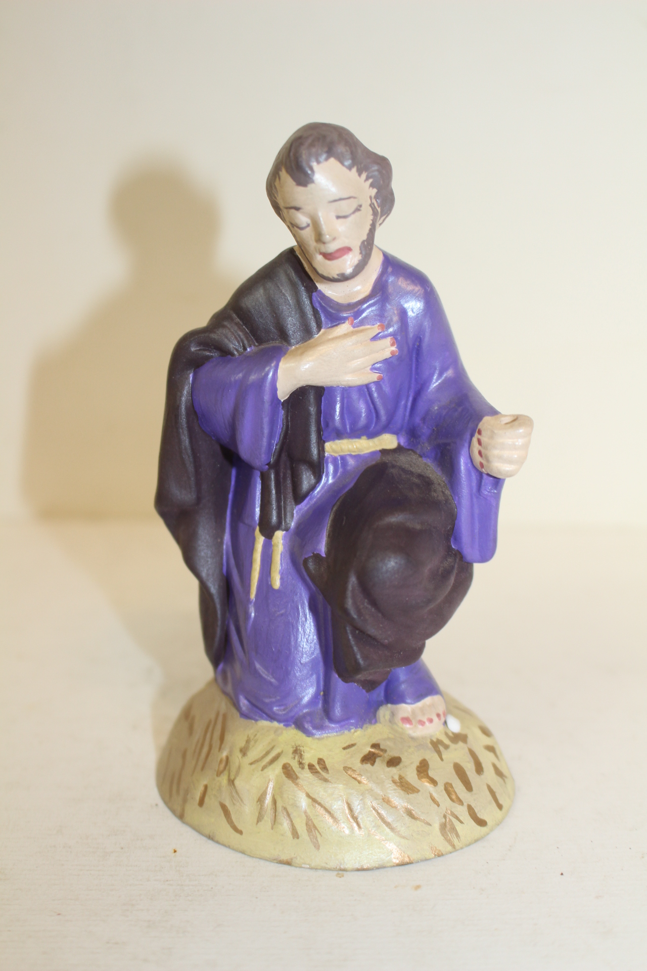 외국산 도자기 예수 조각상