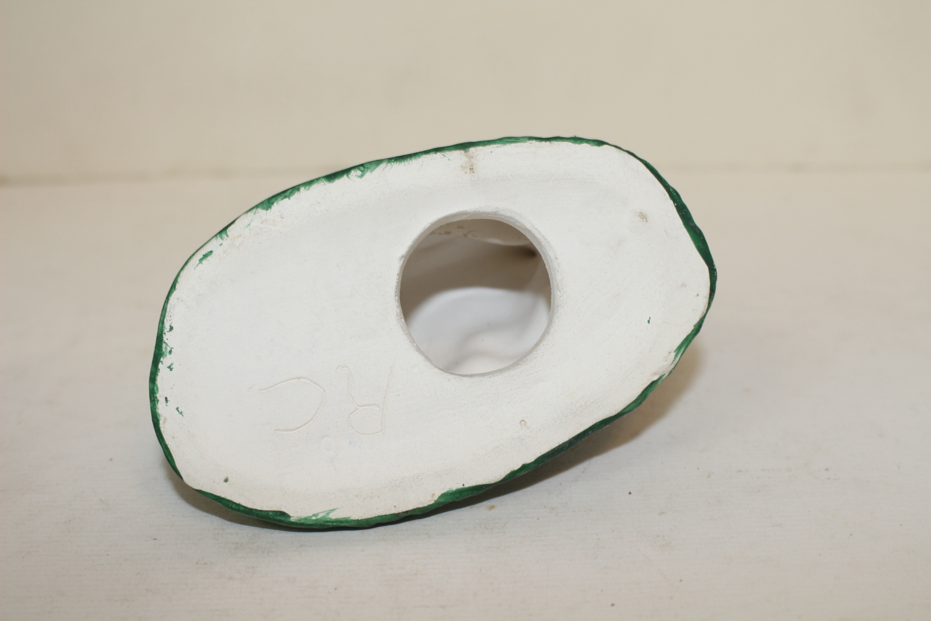 외국산 도자기 말 조각상