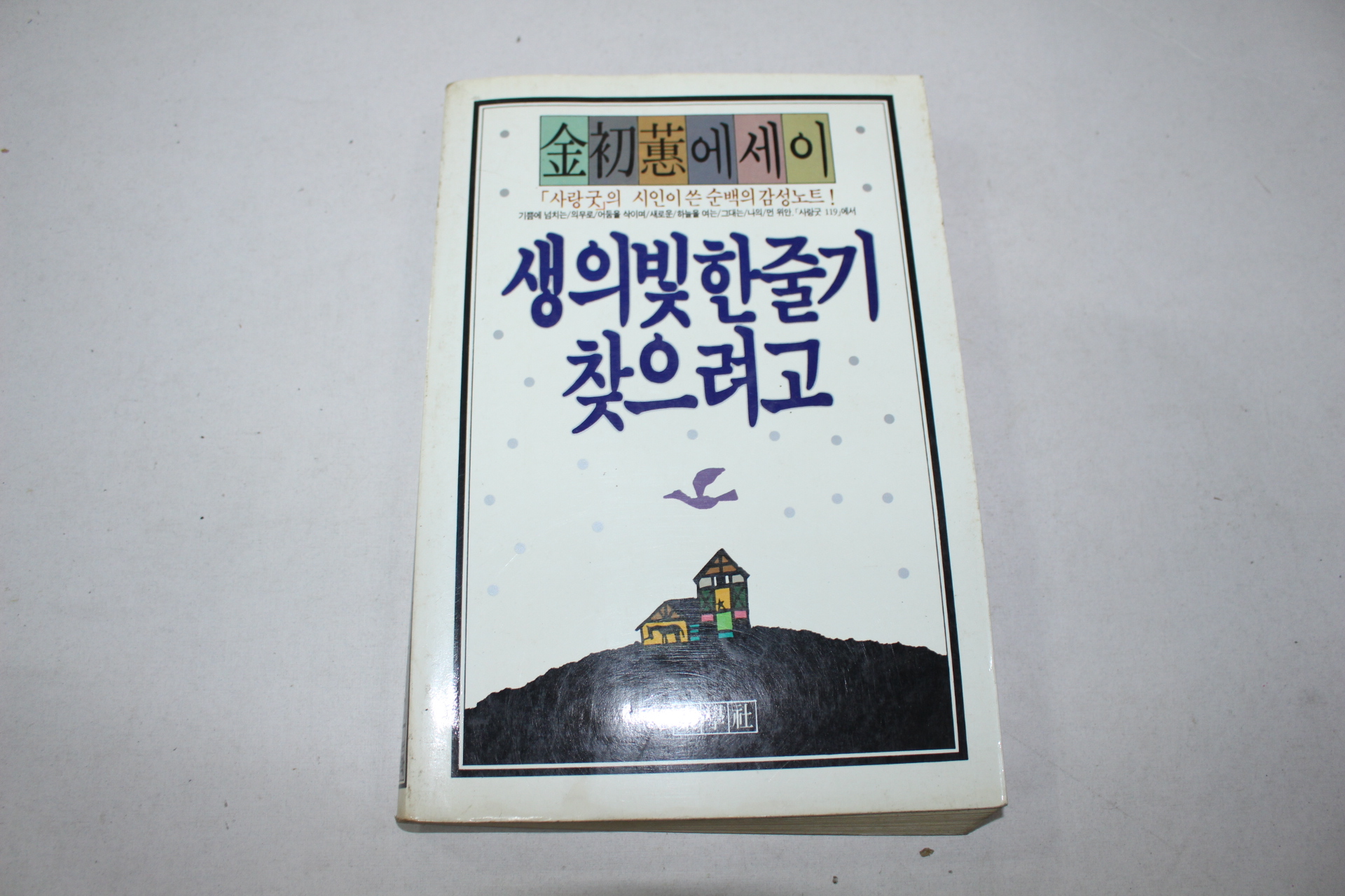25-1989년 김초혜에세이 생의 빛 한줄기 찾으려고