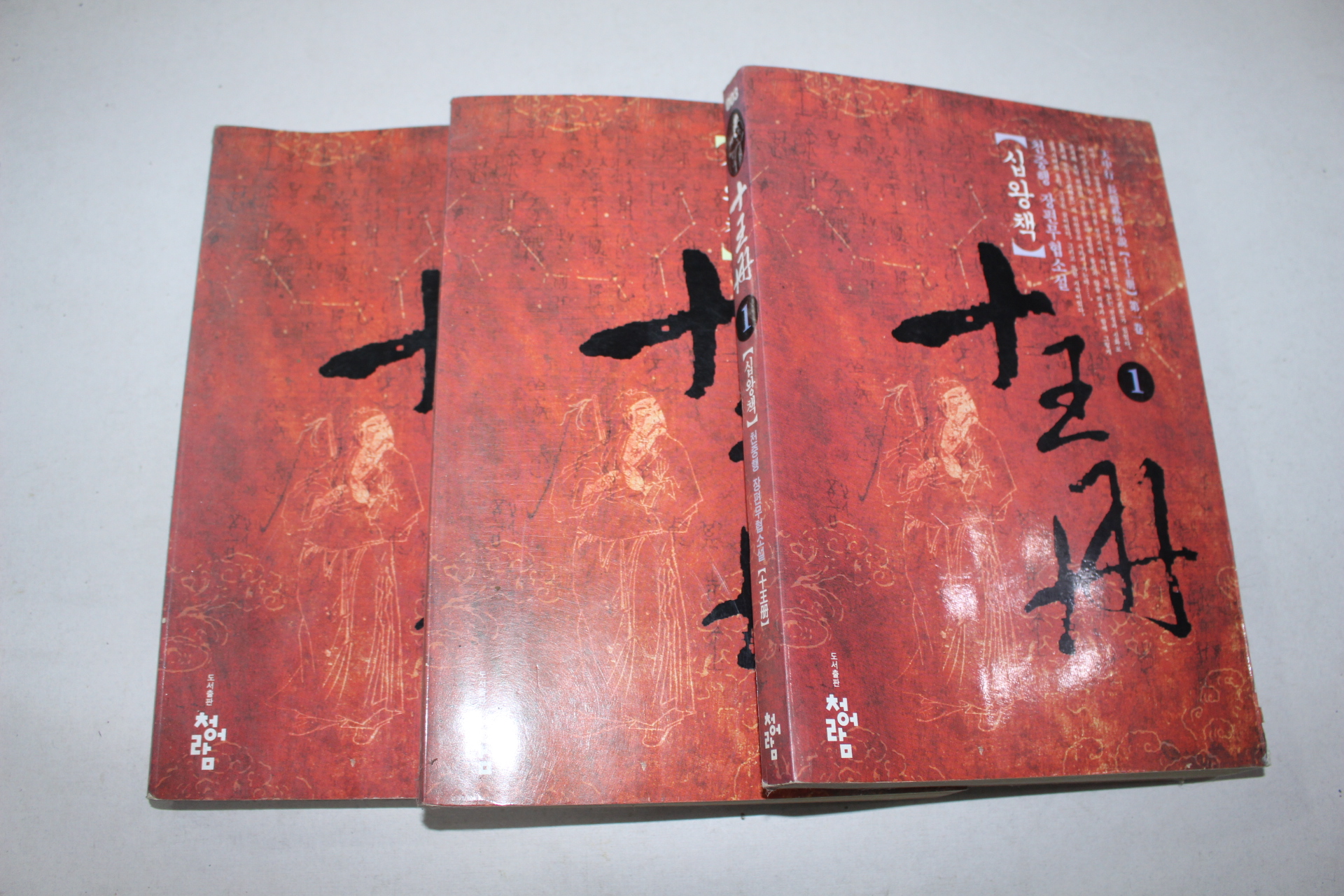 30-1999년초판 천중행 무협소설 십왕책 3책완질
