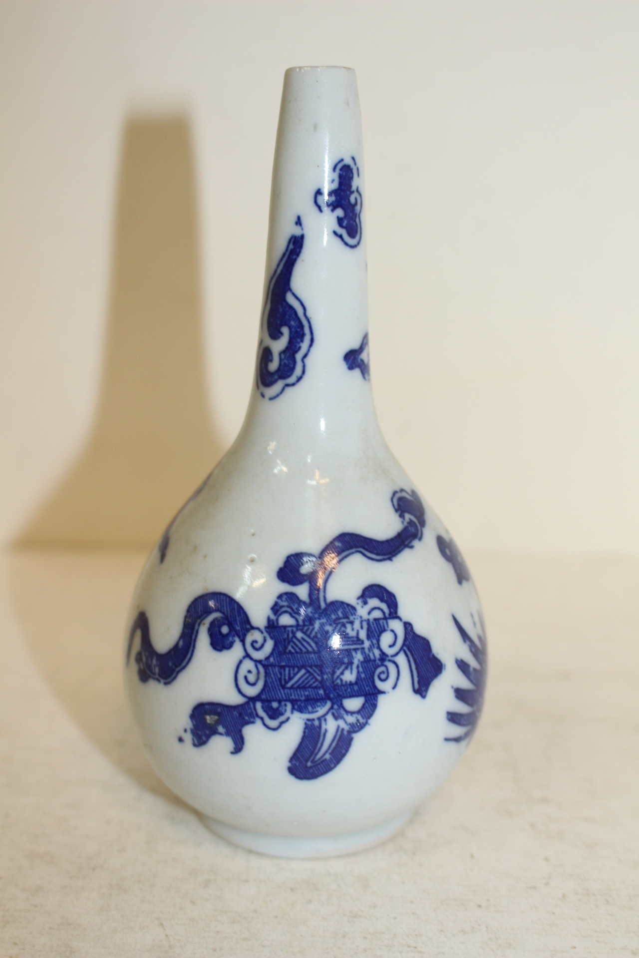 연대가좋은 청화백자용문 소호