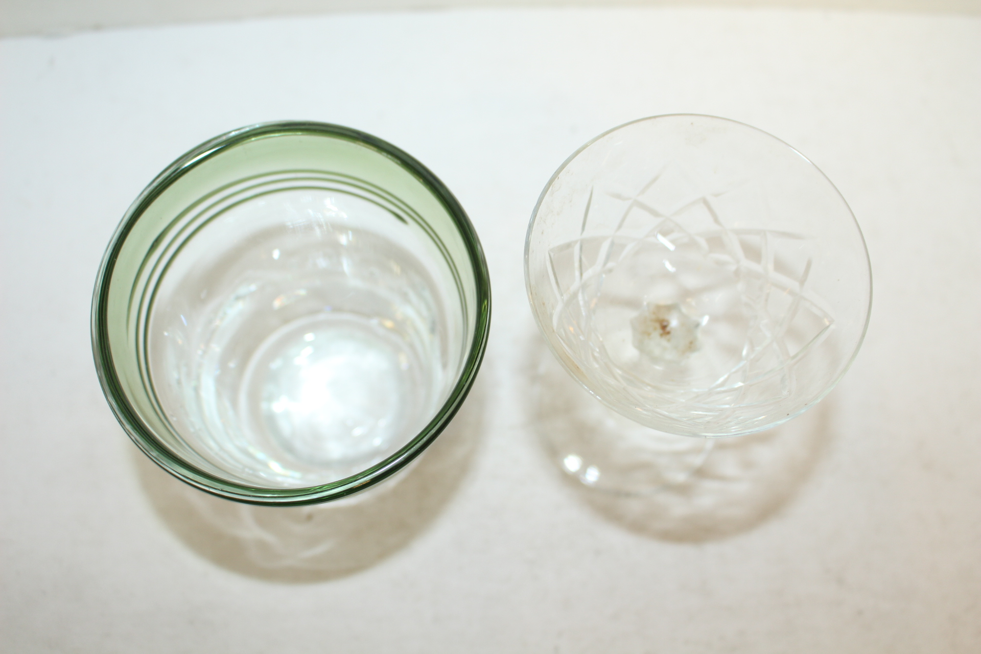 근대사 유리잔 2점