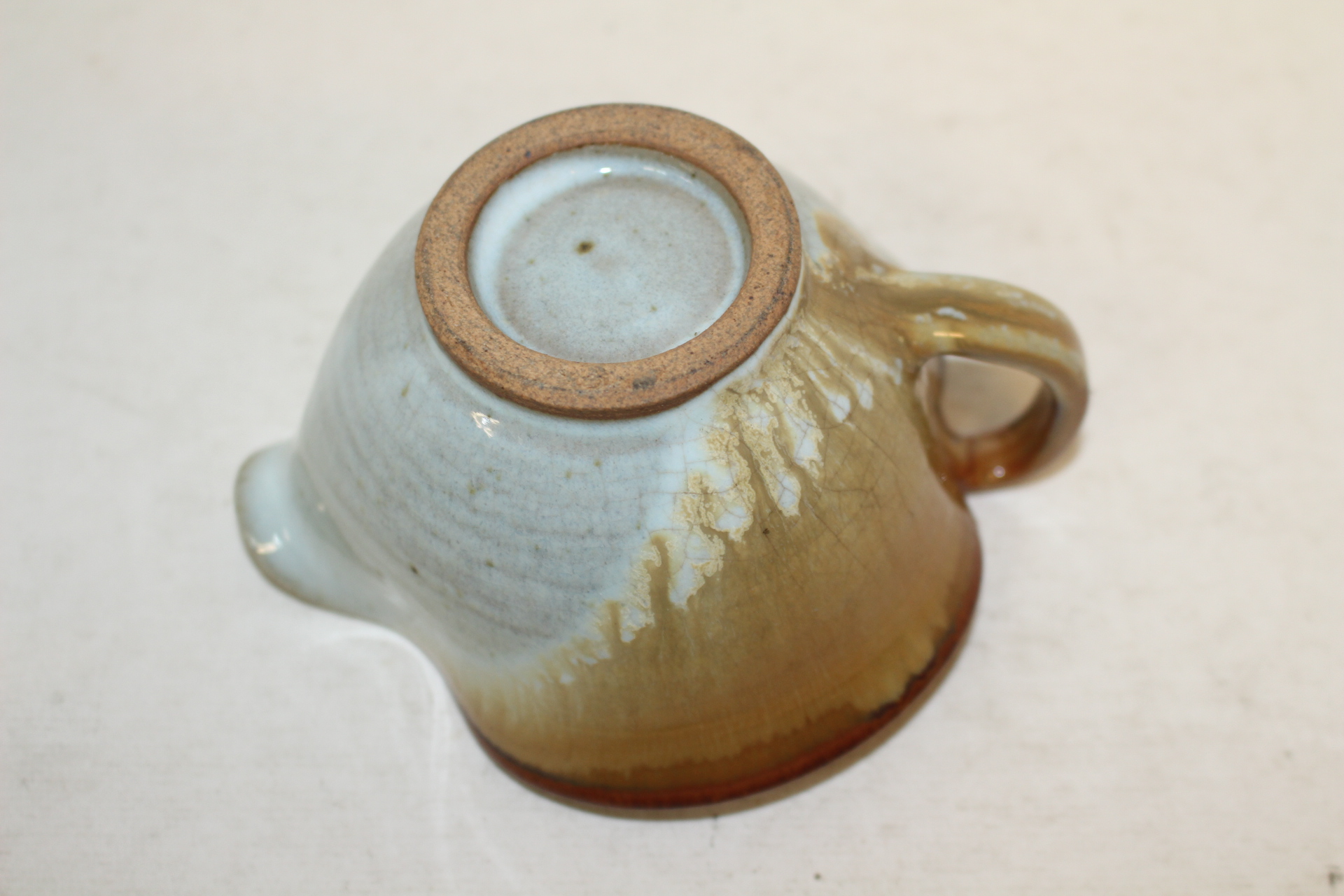 덴모꾸 청자 손잡이달린 수구