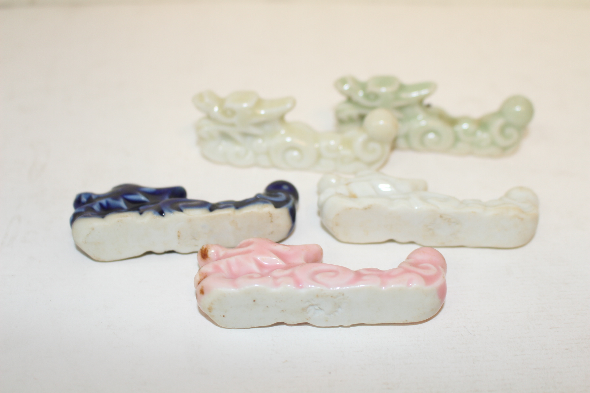 청자 용 저분받침 5점셋트