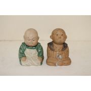 토기재질로된 인형 2점