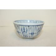 연대가좋은 이마리 청화백자추상문 자완