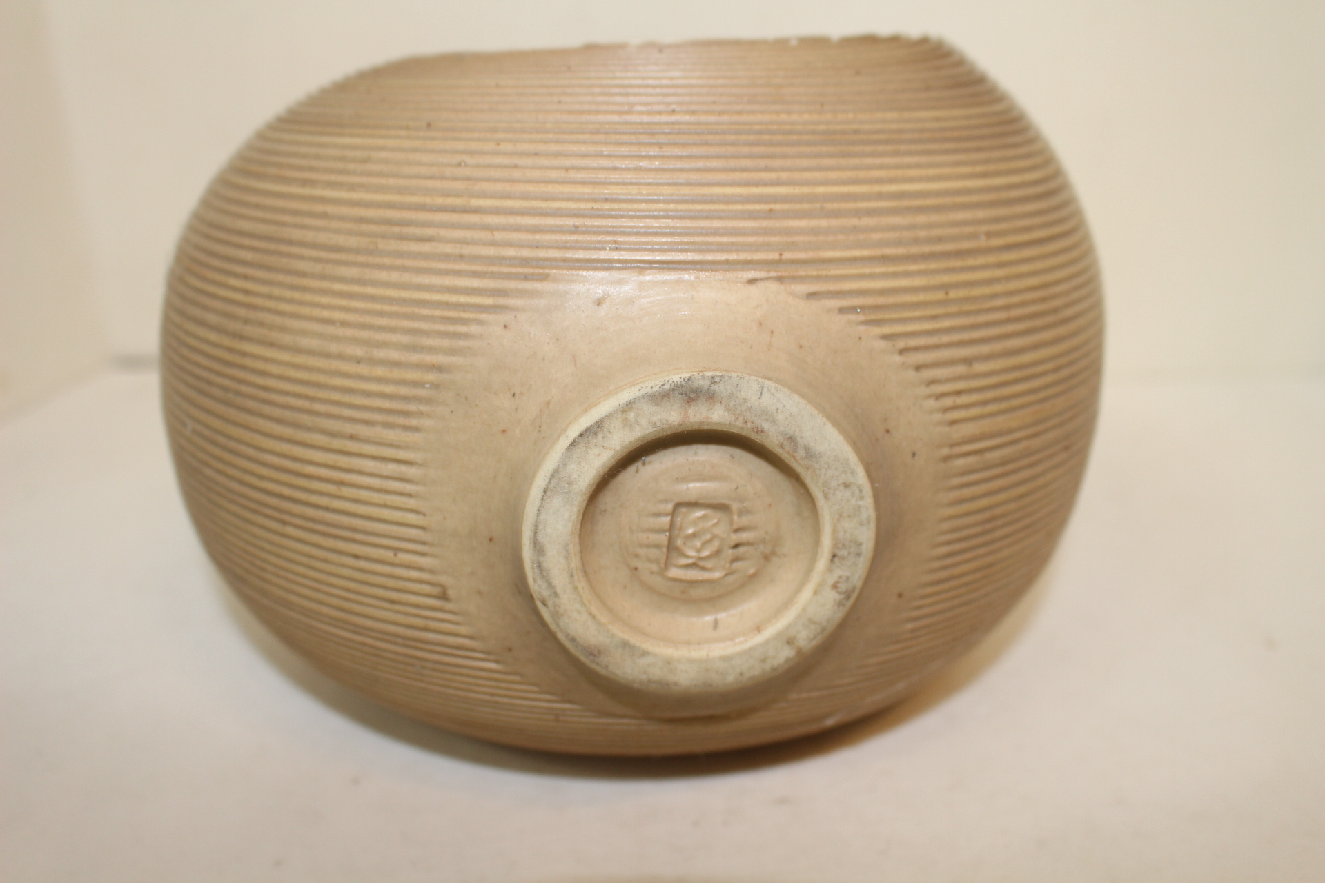 청자 꽈베기형 화병