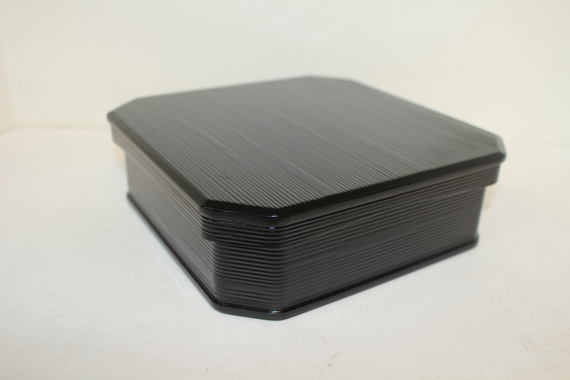 미사용 옷칠이된 사각함