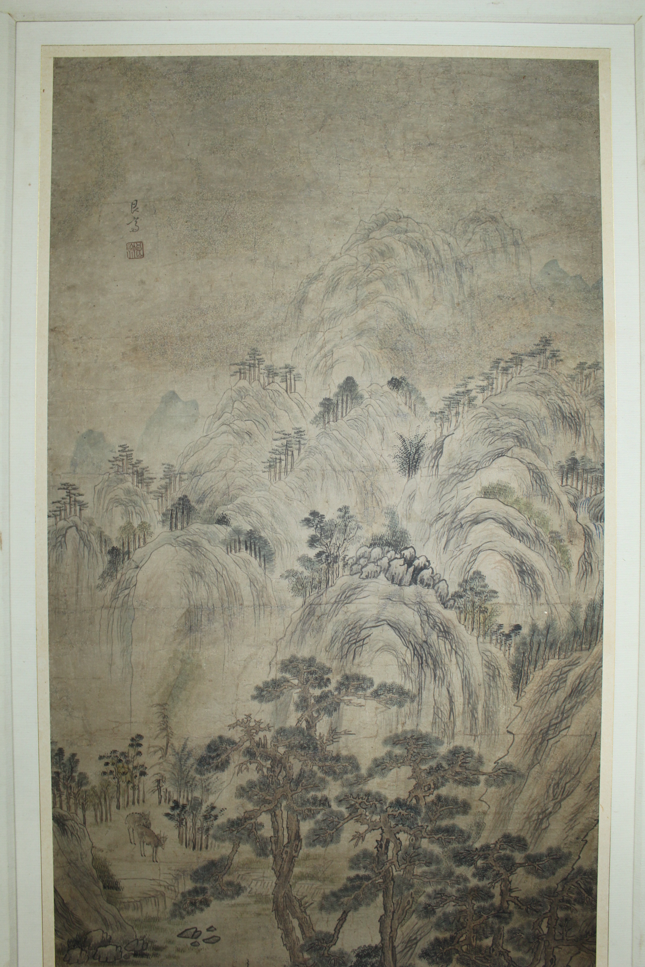 24-조선시대 간재(艮齋) 산수화 그림