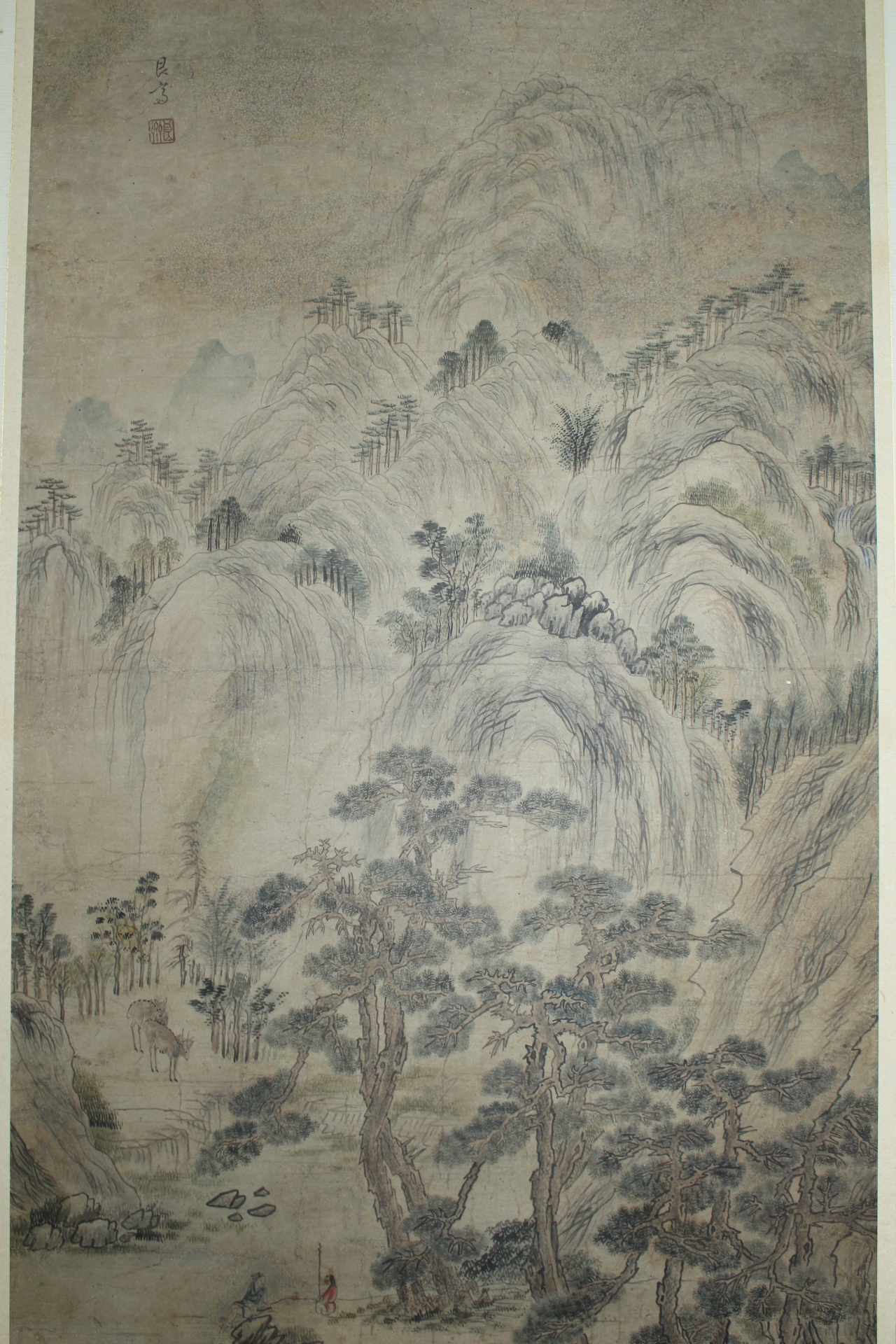 24-조선시대 간재(艮齋) 산수화 그림