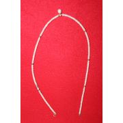 천연진주에 14K 순금이음장식 목걸이