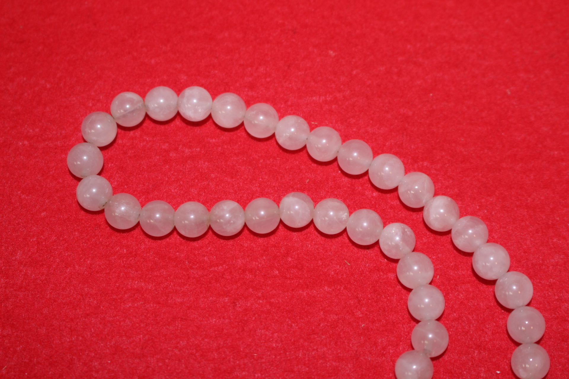 천연자수정 은합금화문이음새 목걸이