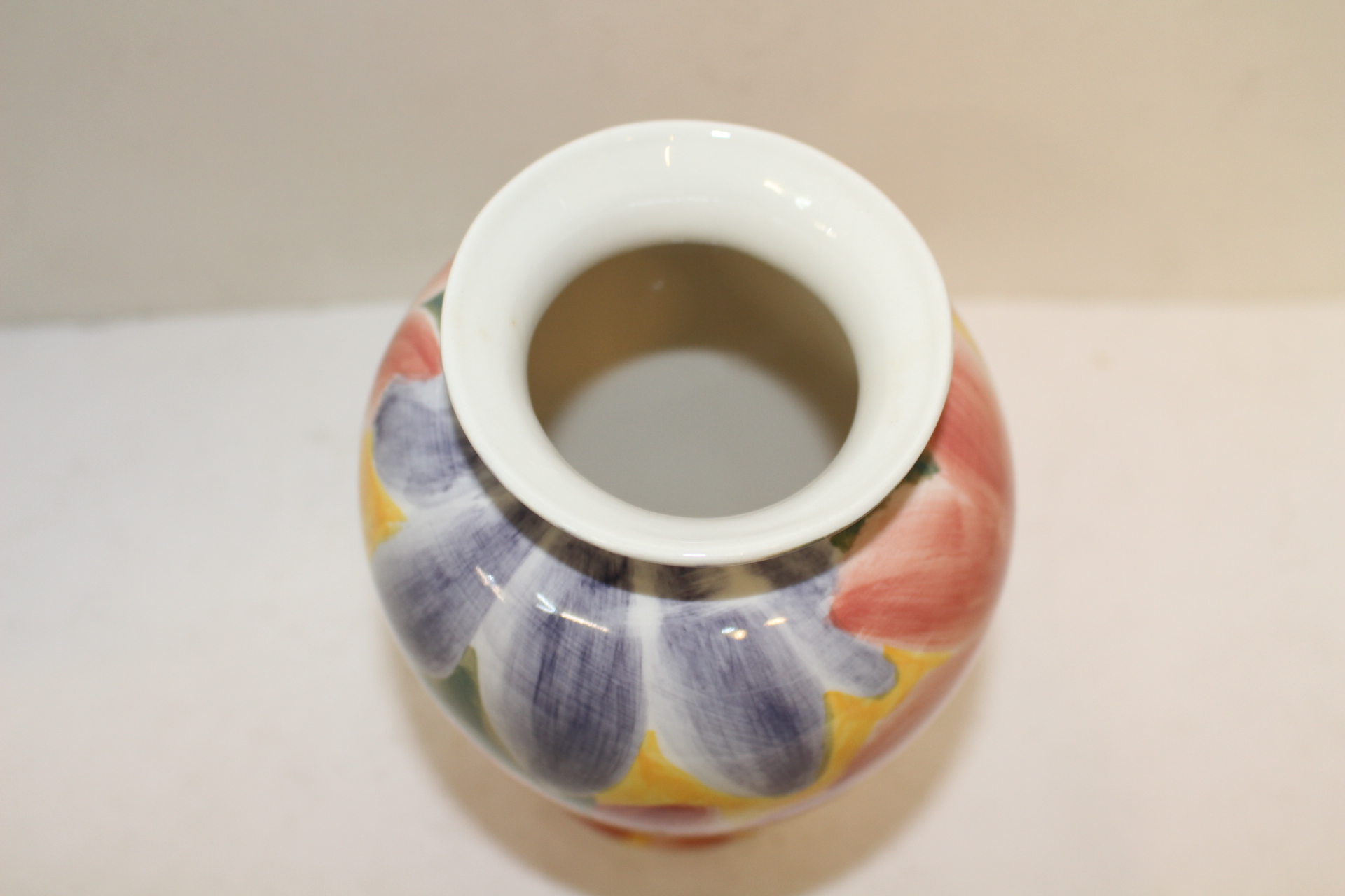 대만산 분청자화문 호