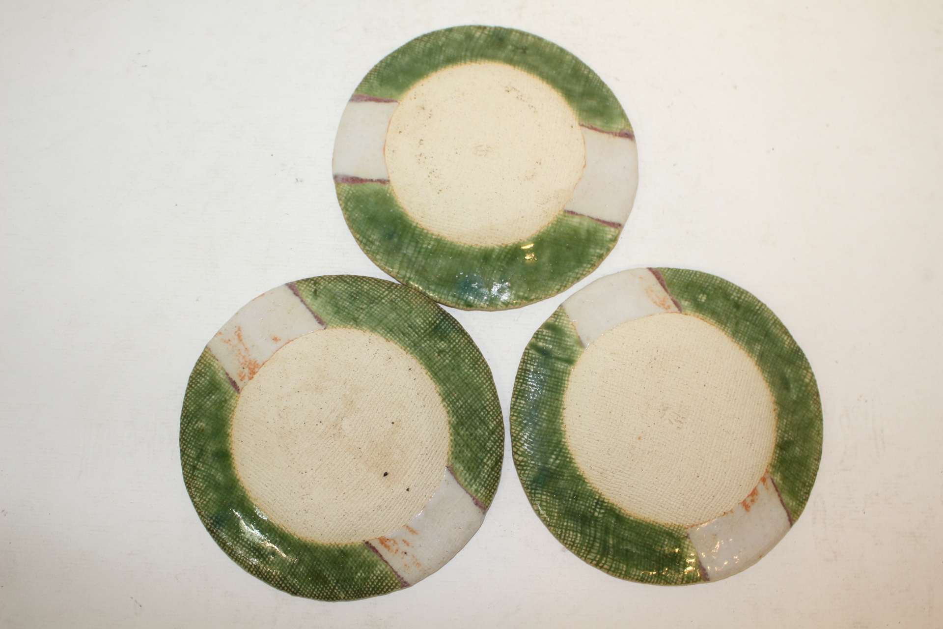 오리배청자 철화단풍문완 3점