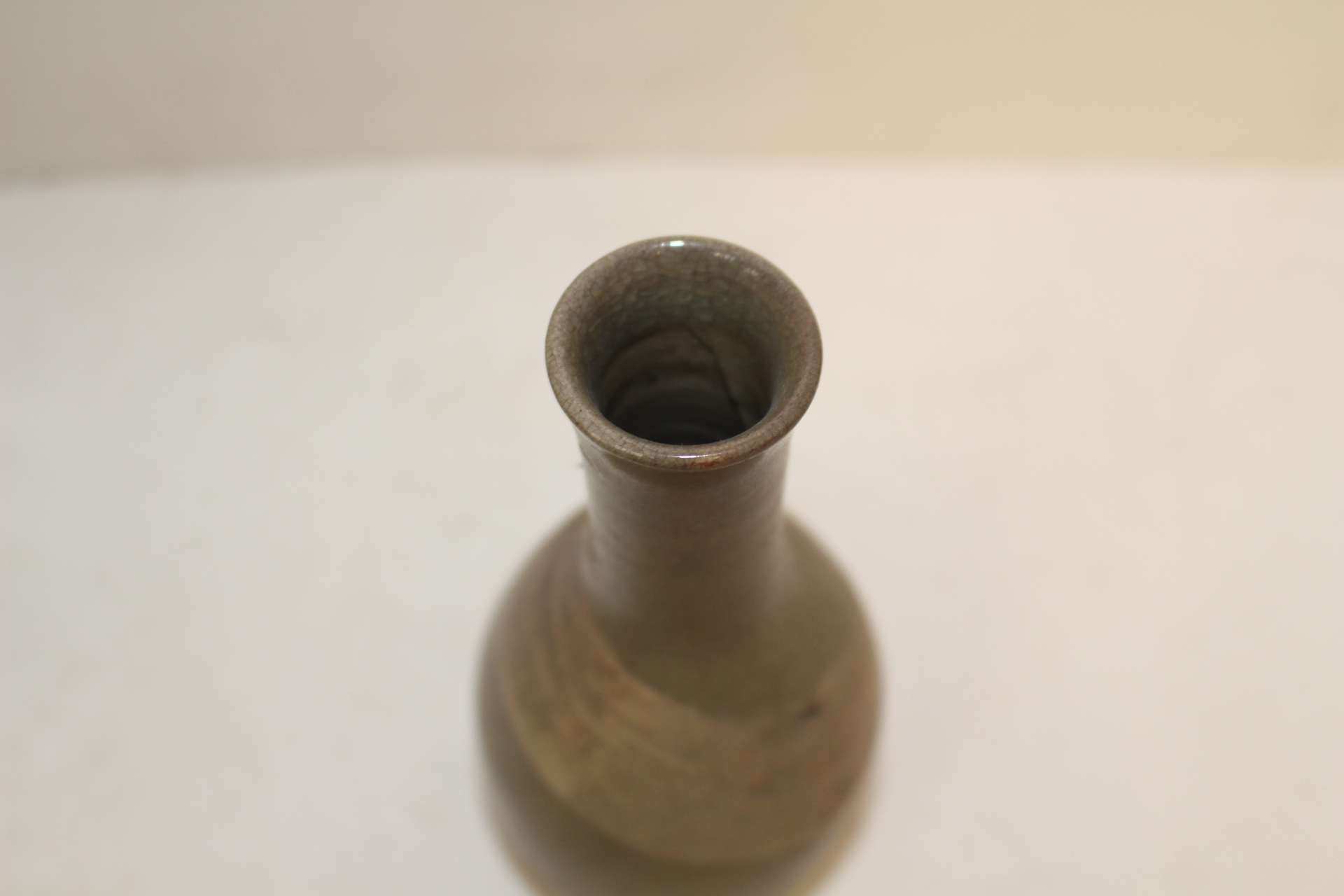 연대가좋은 분청자 귀얄문 주병