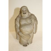 청자도자기 포대화상 조각상