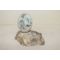 대리석돌에 산수문이 조각된 조각품