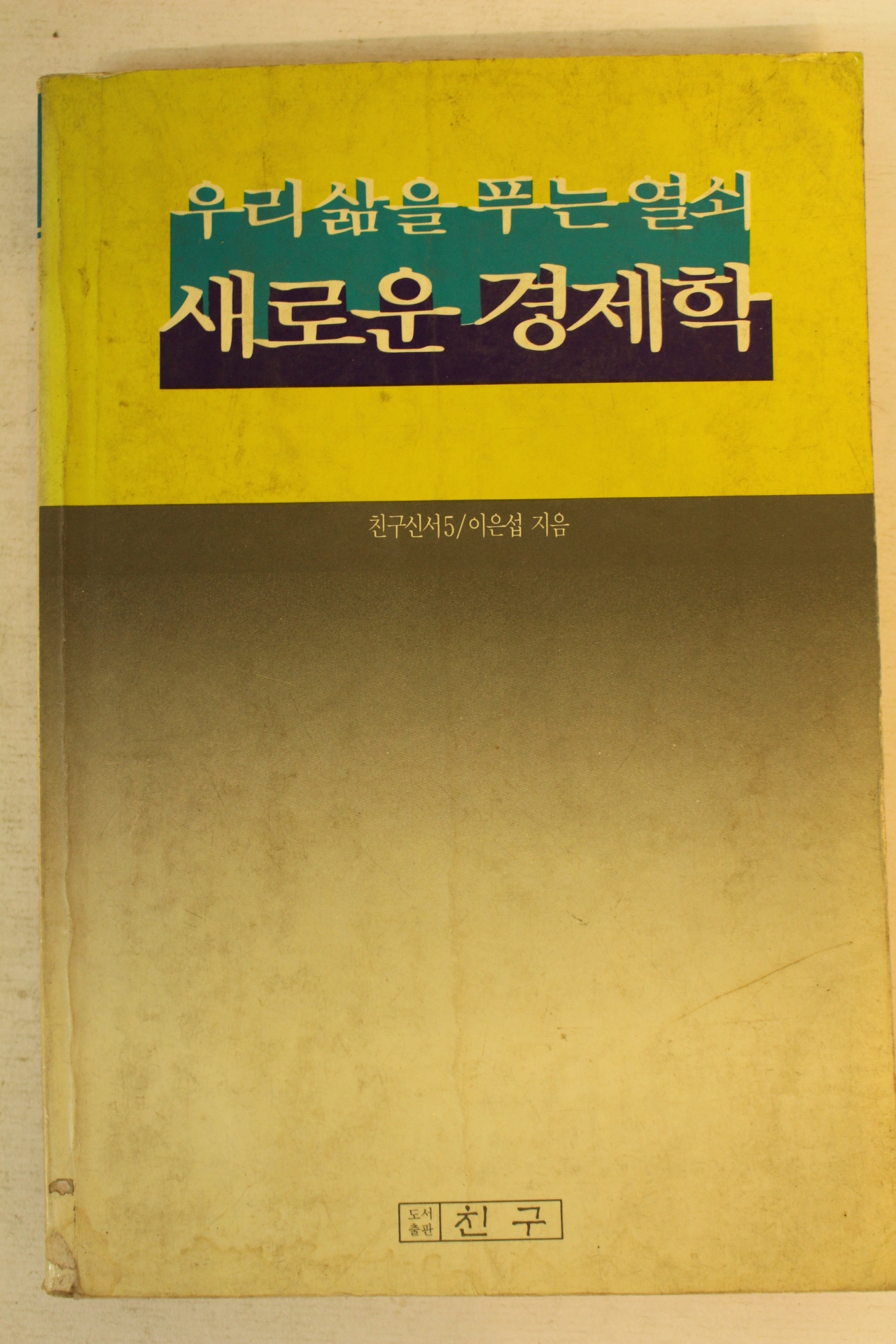 1988년 이은섭 우리삶을 푸는 열쇠 새로운 경제학