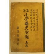 1938년(소화13년) 일본간행 고등소학국사부도 상권