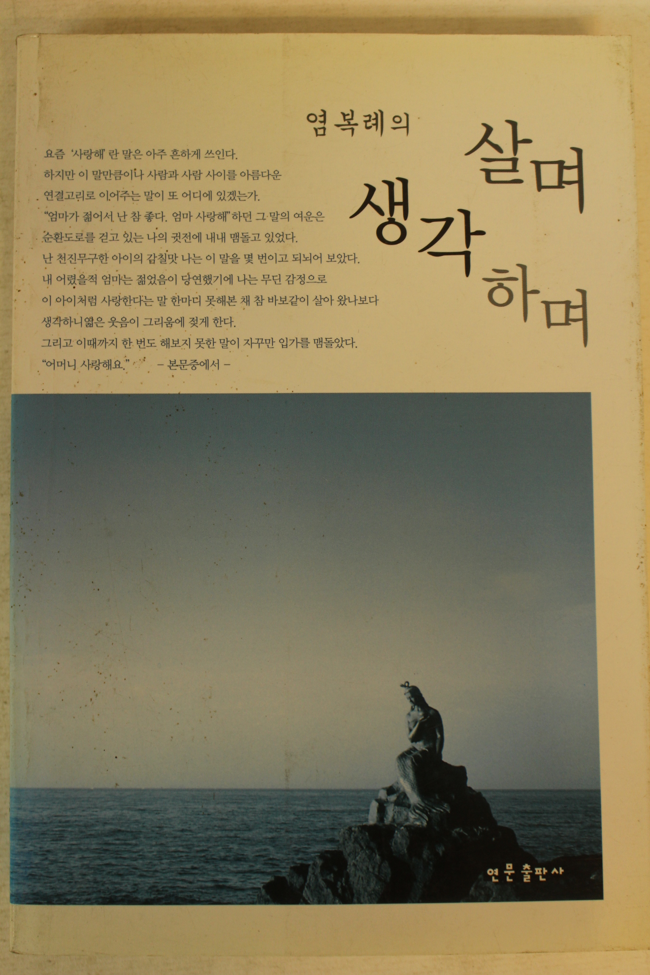 2003년초판 염복례의 살며 생각하며