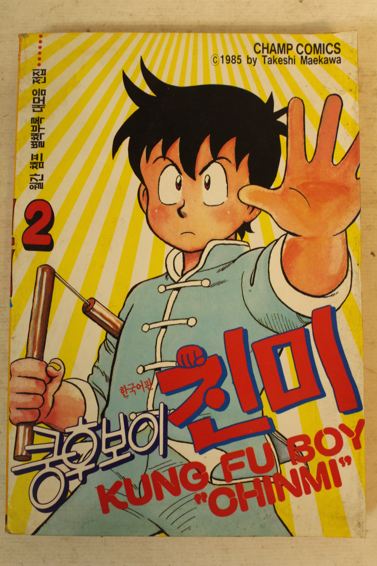 1994년챔프코믹스 쿵후보이 친미 2