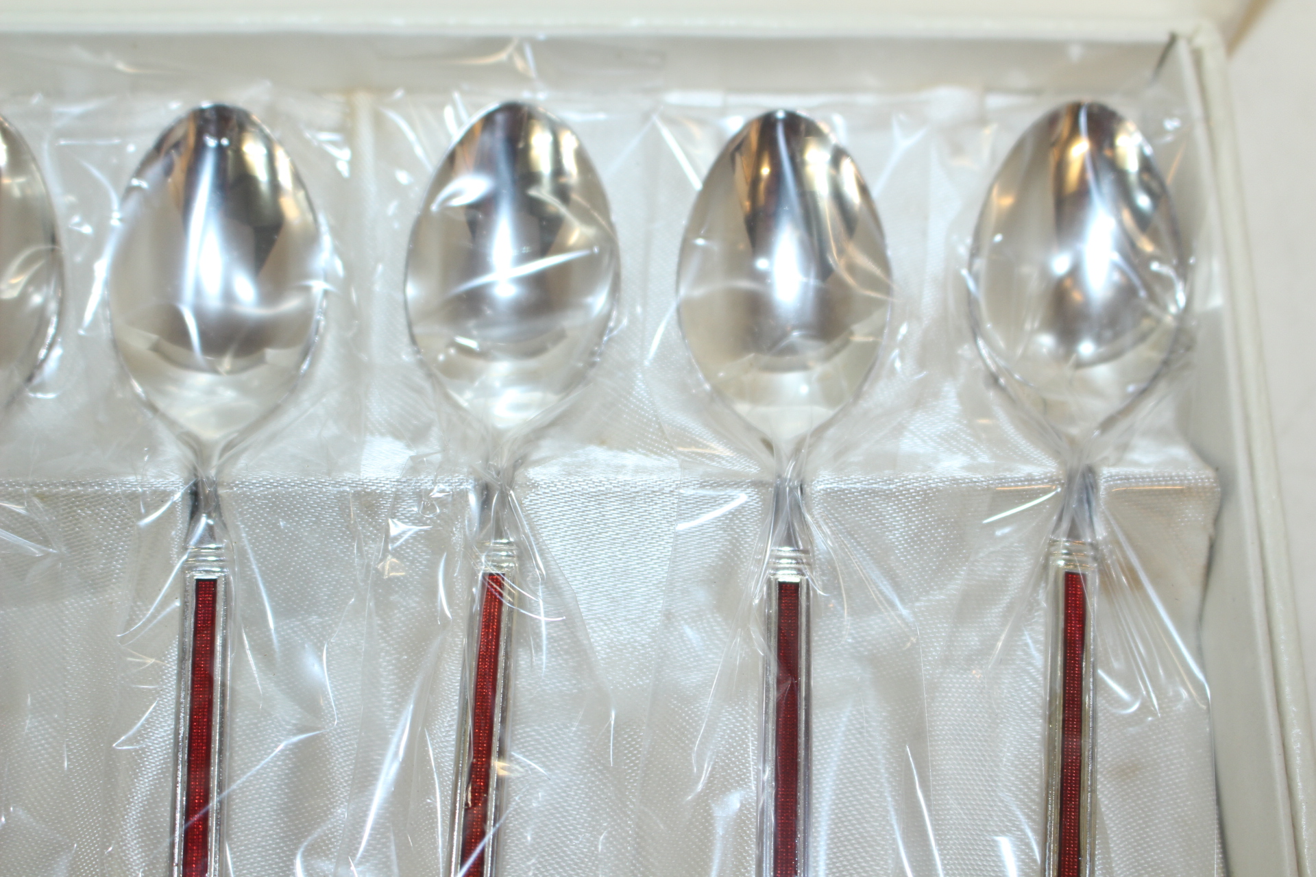 미사용 차스푼 셋트