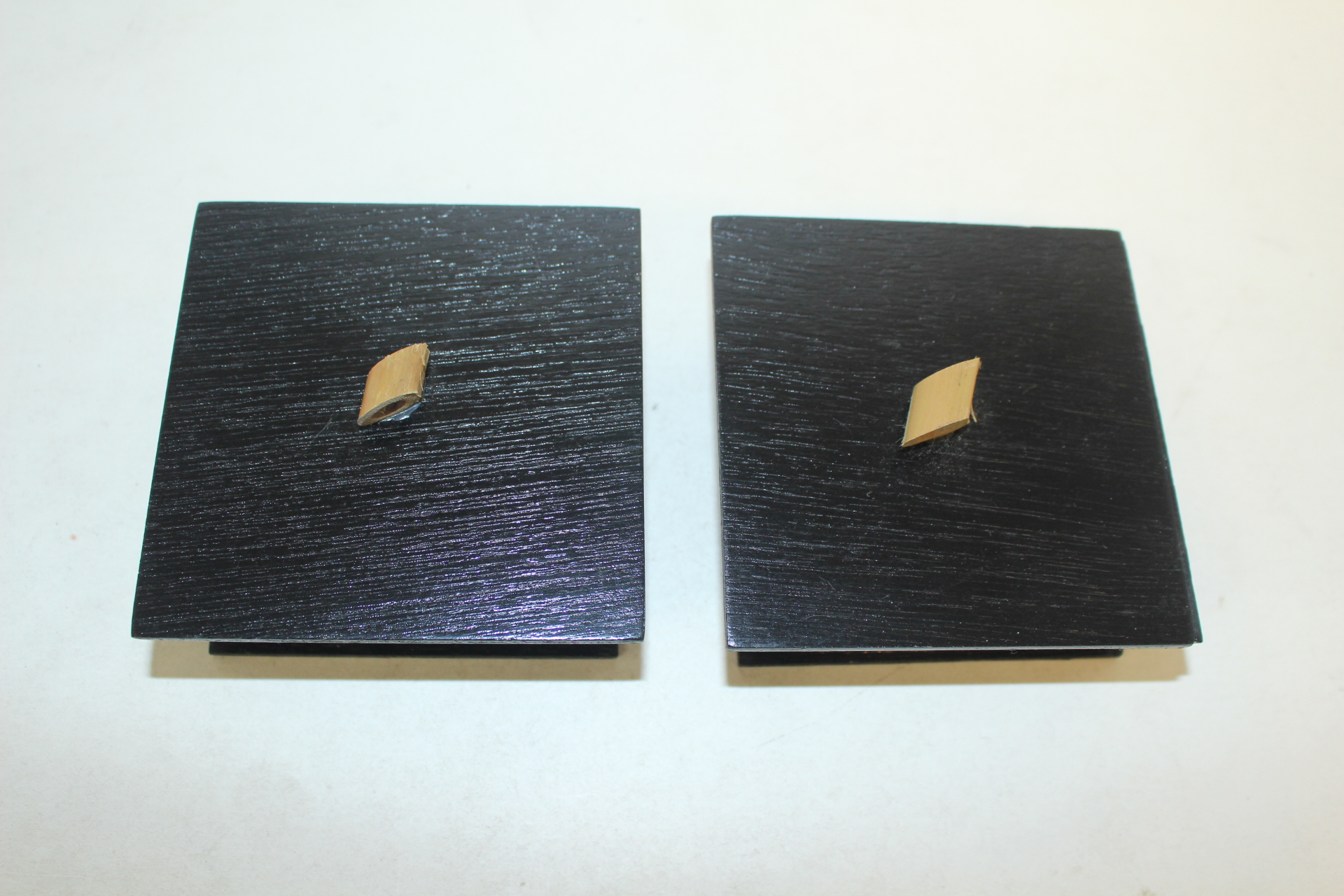 나무로된 사각함 2점