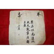 1894년(광서20년) 최재항 통정대부 돈녕부도정 교지