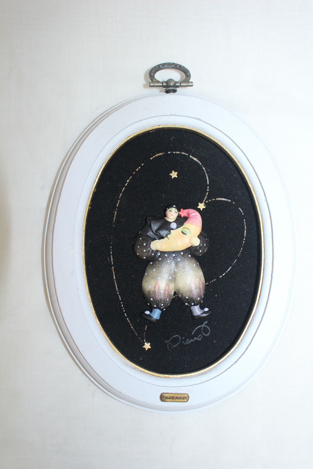 유럽산 삐에로 나무액자