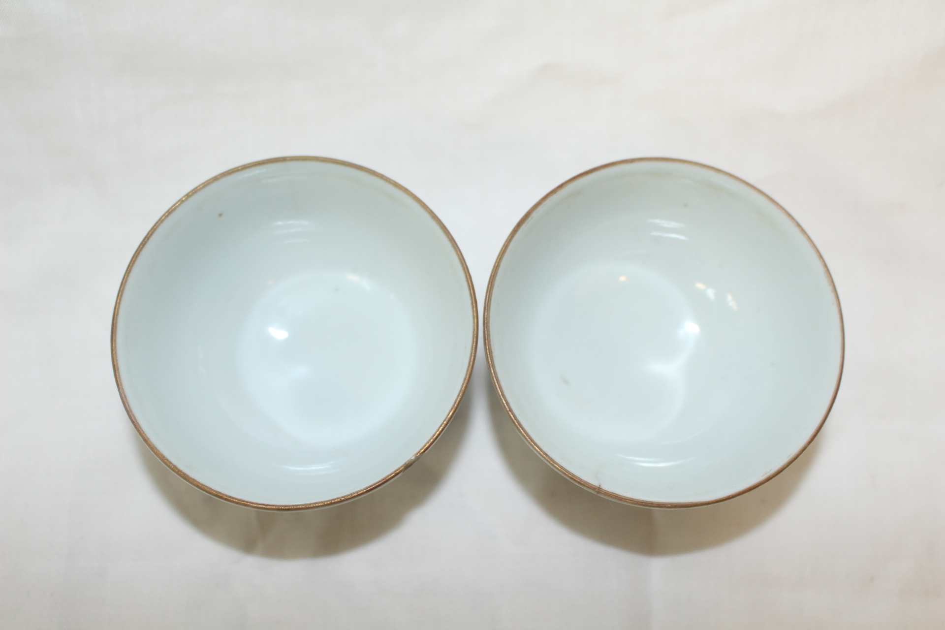 연대가좋은 구다니 철화금채화문 잔 2점