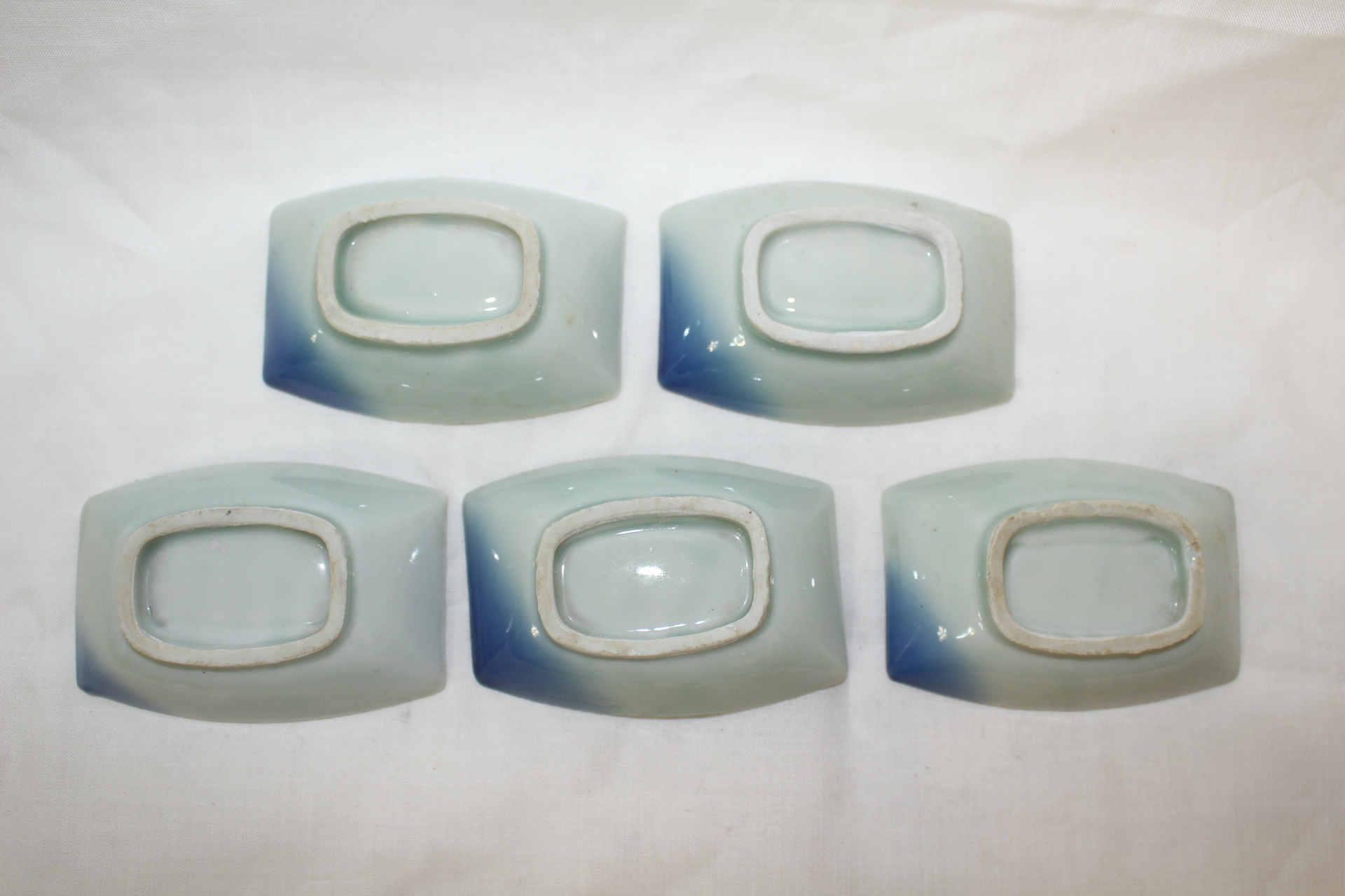 연대가좋은 청화백자완 5점