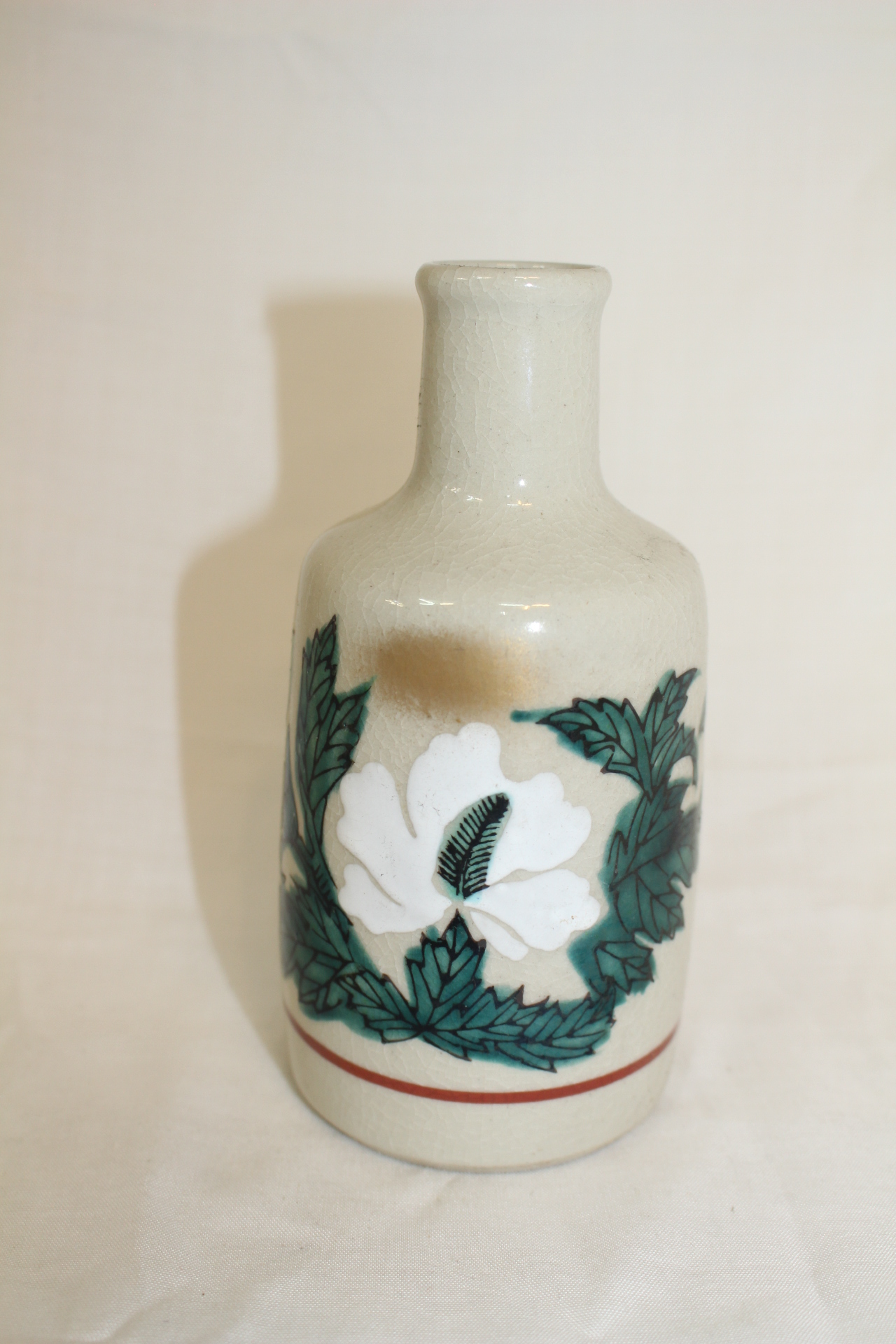 구다니 분청자 청화화문 주병