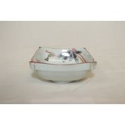 연대가좋은철화백자화문 사각완