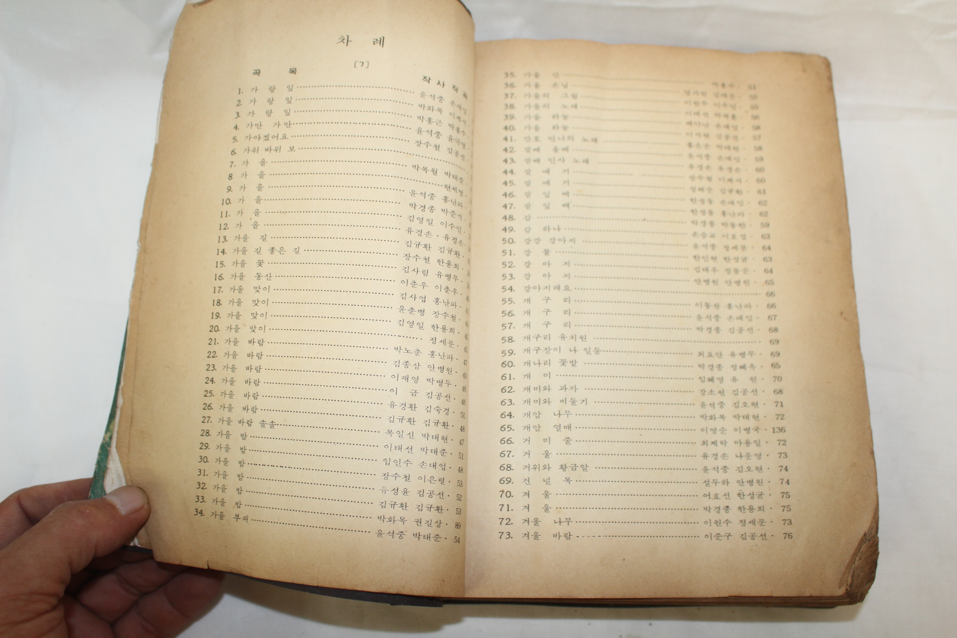 1978년 세광동요 1010곡집