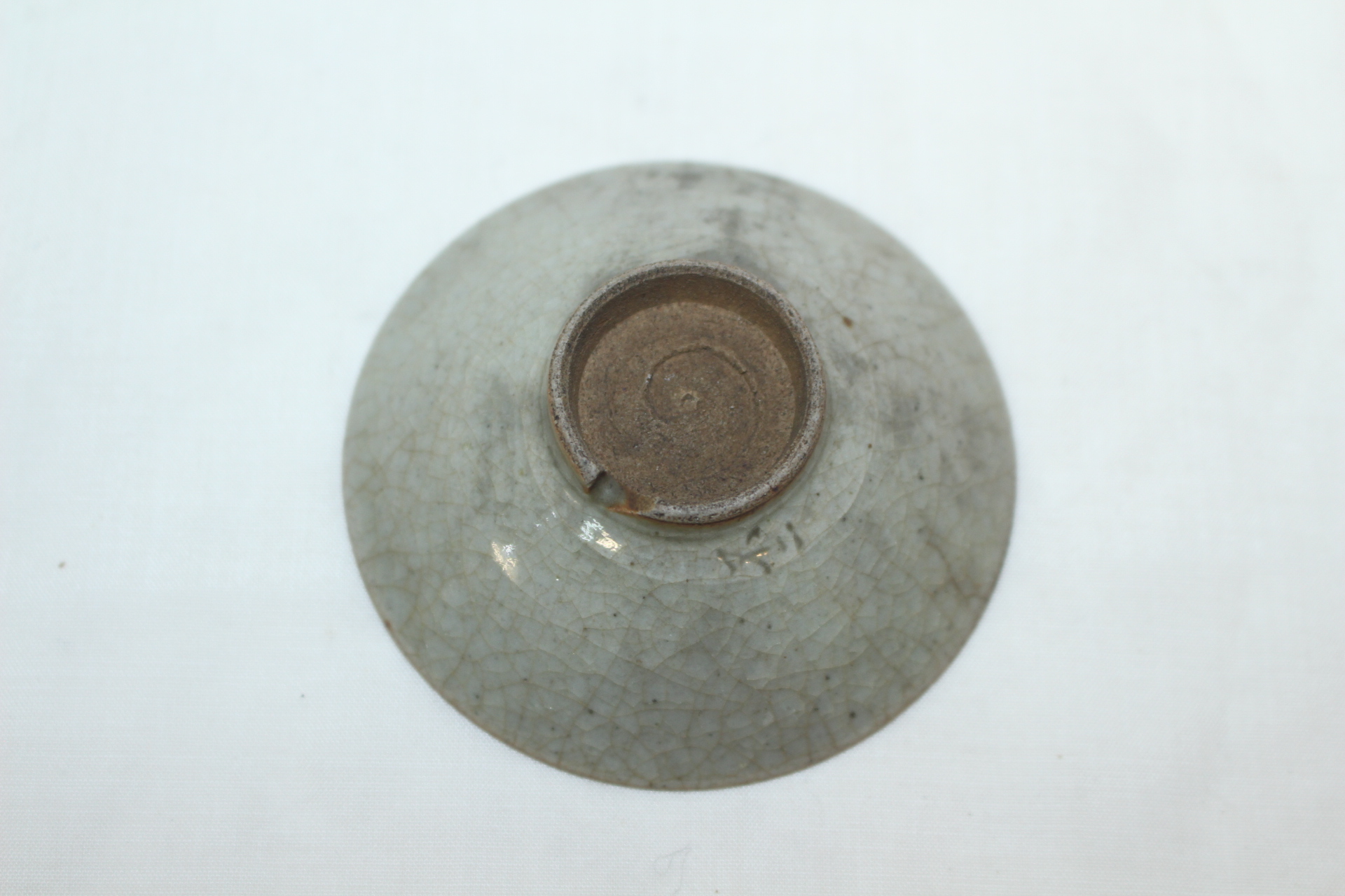 연대가좋은 청자 시문잔