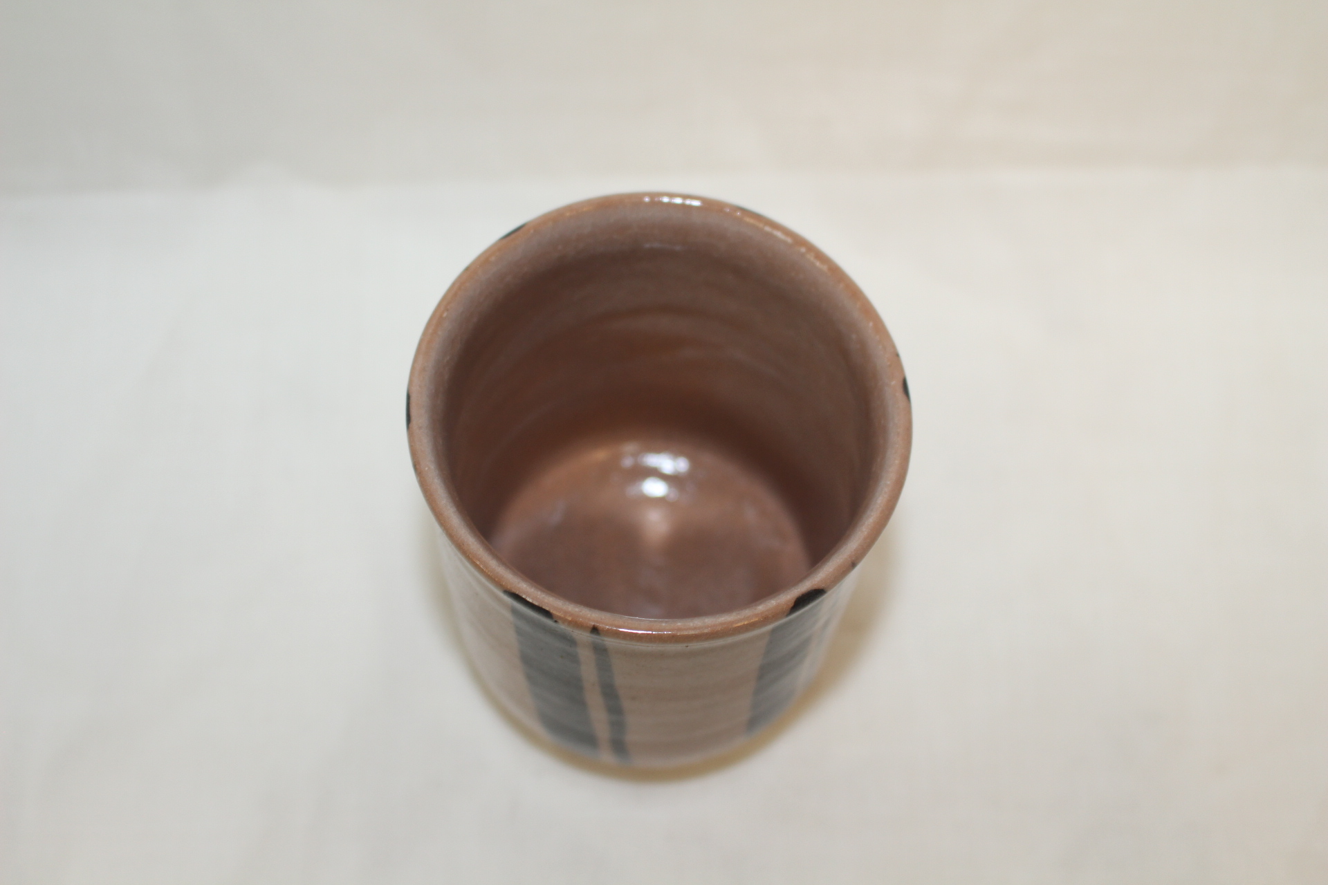 청자 철화줄문잔