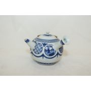 연대가좋은 고이마리 청화백자산수문 다관